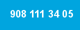 908 111 34 05 908 111 34 05